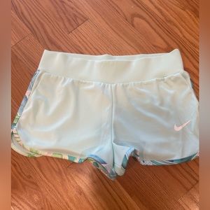 Nike shorts, mint color